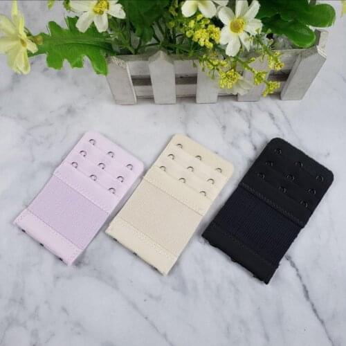 Stainless Steel 8Pcs Universal Mixed Color Brassiere Strap Extension Reusable Bra Back Hooks Clip Tightly Bra Accessory