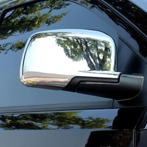 ABS Chrome Car Back Mirror Moldings Cover Rear View Mirrors Trim fit for dodge journey fiat freemont 2013/14/15/16 accessories