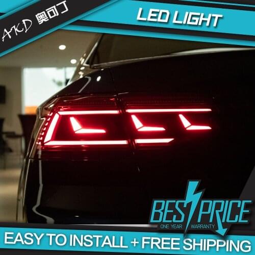 Car Goods Tail Light For VW Passat B8 2015-2019 Installed B8.5 Variable Lighting Dynamic LED Tail Lamps With Fully Functional