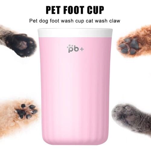 Pet Foot Cleaner Dog Paw Cat Paw Cup Soft Silicone Washer Cup Outdoor Portable Pet Foot Cleaning Brush Useful Gift for Pet Owner