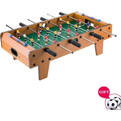 Wooden Children Tabletop Foosball Table Football Machine Double Christmas Gift Toy Boy Adult Entertainment Bar Games Table 69CM