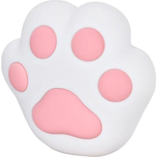 Cute Cat Paw Night Light for Kids, Portable Magnetic Silicone Nursery Baby Nightlight, 3 Levels Brightness, Bedroom Decoration