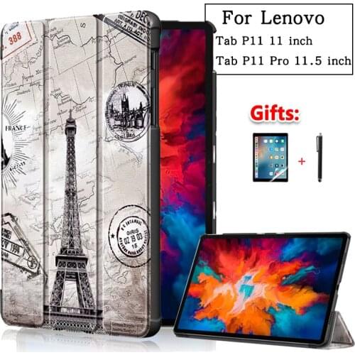 For Lenovo Tab P11 Case Cover Lenovo Tab P11 Pro Case TB-J606F TB-J706F Magnetic Smart Tablet Cover