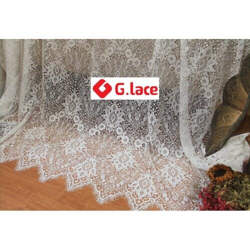 GLACE 3M/Lot Wide1.5MHigh quality thick lace fabric DIY womens skirt dress clothing fabric DIY craft material TX369