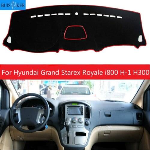 Dashboard Cover Sun Shade Dash Mat Pad Carpet Stickers Interior Accessories For Hyundai Grand Starex Royale i800 H-1 H300 07~19