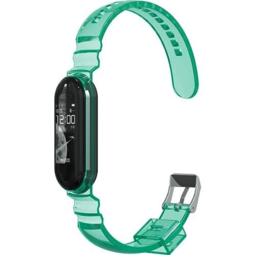 Hot Sale Silicone Material Straps Mi Band 3 Correas Mi Band 5 Strap New Fashion Mi Band 4 For Xiaomi