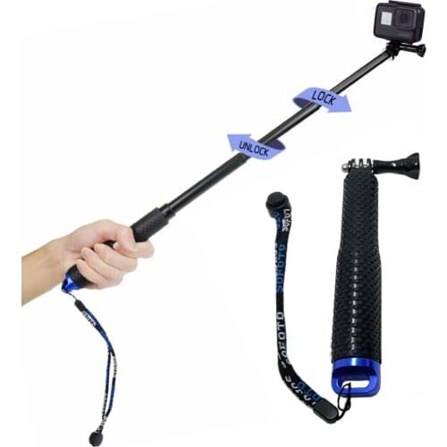 Go pro Handheld Selfie Sticks Monopod for GoPro HERO 5 4 3 session sjcam sj4000 EKEN H9R H8R xiao mi yi 4k camera accessories