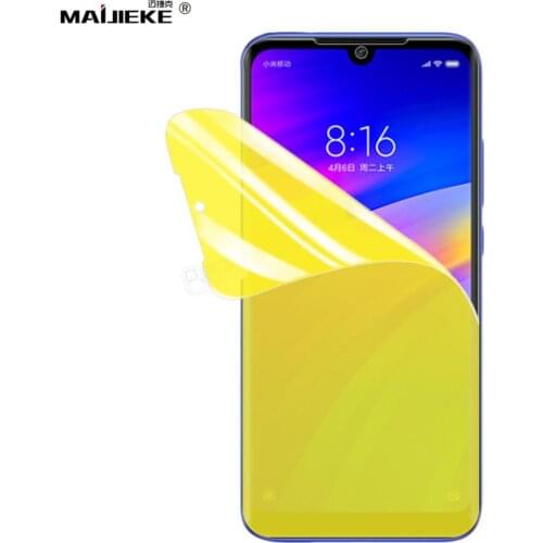 5D Soft Protective Hydrogel For Redmi Note 7 6 5 Pro 6 6A S2 Screen Protector Film Screen Guard Gel Full Cover Not Glass