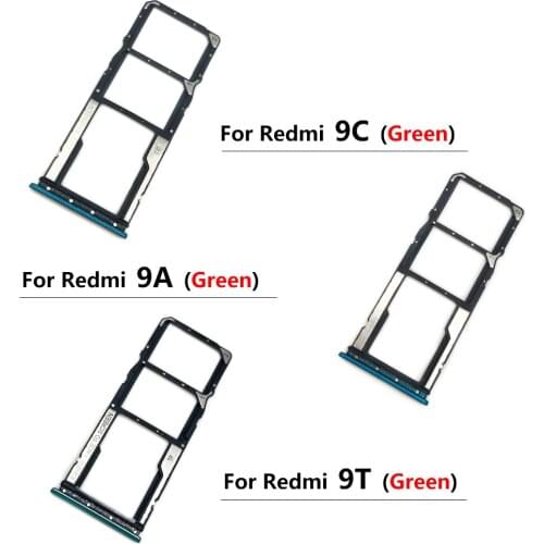 NEW Replacement SIM Card Tray Slot Holder Replacement Part + Pin For Xiaomi Redmi 9A 9C 9T