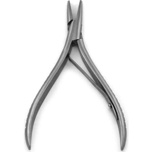 Flat Shape Stainless Steel Hair Extension Pliers Multi-Functi Hair Extension Tools Pliers For Hair Extension-Hair 180mm