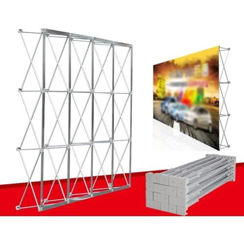Portable Wedding Flower Wall Frame Aluminum Alloy Foldable Stand Outdoor Display Advertising Exhibition Concert Background Plate