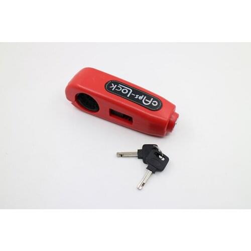 Five Colors Universal Motorcycle Handlebar Lock motorbike Protection Brake Throttle Grip Lock Handle Theft scooter Security Lock