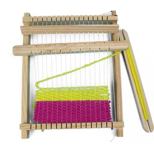 Manual DIY Homemade Looms Simple Physics Experiment Teaching Resources Random Color