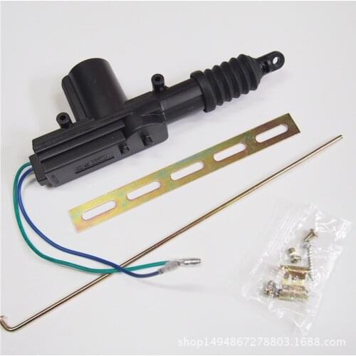 Power Door Lock Actuator Motor 2 Wire 12V Car Locking System Alarm Voertuig Entry SysteemActuator Single Gun Type Kit