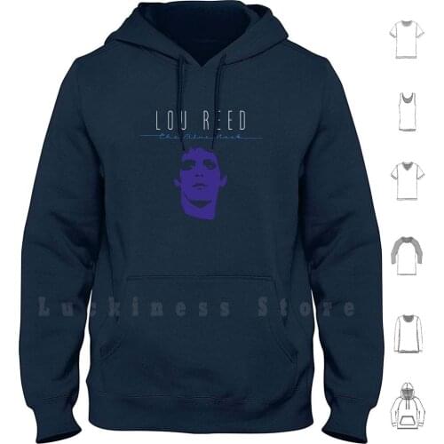 The Blue Mask hoodies long sleeve Lou Reed Blue Mask Music Album Record Vinyl Classic
