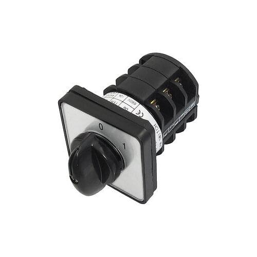 Ui 690V Ith 10A ON/OFF 2 Position Rotary Cam Changeover Switch LW8-10/C06.3