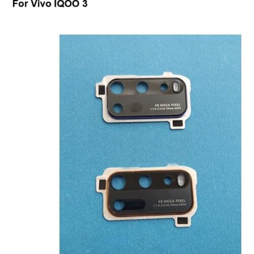 High quality For Vivo IQOO 3 Back Camera Glass and back camera glass cover For Vivo IQ OO 3 tested good IQOO3