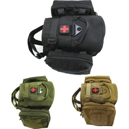 High Quality Tactical Dog Harness Vest Detachable Pouches Military Army Training Police K9 Dog Pet Clothes Suit Hunting Collars
