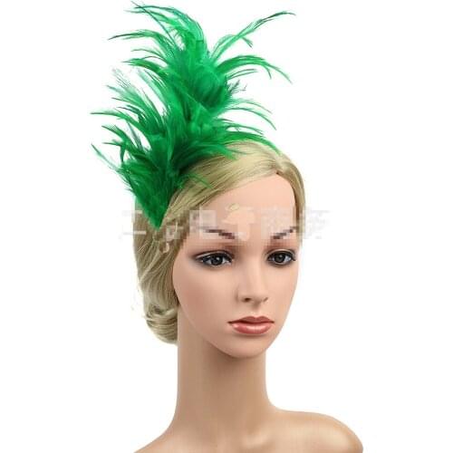 European Creativity Feather Headbands Wedding Accessories Costume Hairband Headpiece Women Ladies Fashion Party