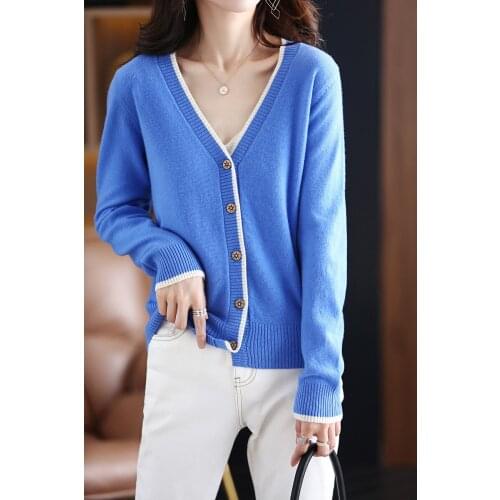 Autumn Newly Plus Size Womens Cardigans 2021 Fashion Loose Ladies Solid Knitted Cardigan Sweater Long Sleeve Jacket With Pocket