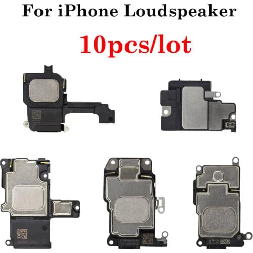 10pcs/lot For iPhone 6 6S 7 8 4.7"& 6 6S 7 8 plus 5.5" X XR XS MAX Loudspeaker Buzzer Ringer Flex Cable Ribbon