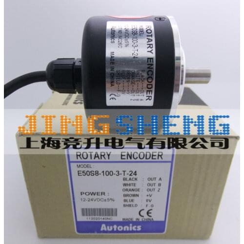 100% New Original Autonics Rotary Encoder E50S8-100-3-T-24