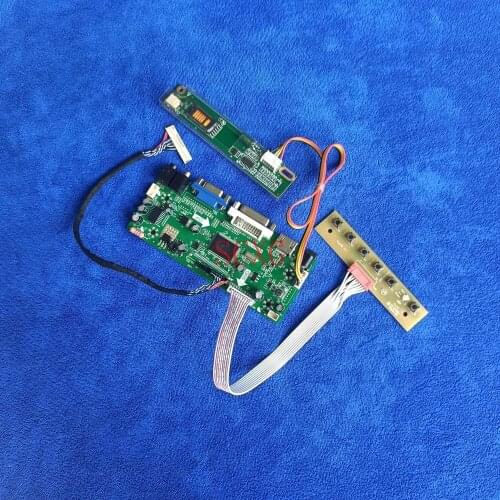 1CCFL LCD display Fit B156XW01/LP156WH1 DIY Kit LVDS 30 Pin 1366*768 DVI VGA HDMI-compatible M.NT68676 drive controller board