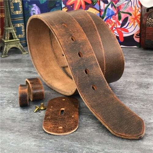 Super Wide 4.3CM Leather Belts Without Buckles Men Belt Ceinture Mens Leather Belts Without Buckles Jeans Yellow Belt Men SP08