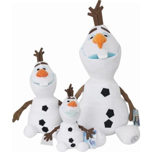 50cm Disney Olaf Frozen Figures Snowman Cartoon Plush 30cm 23cm Toys Doll Plush Kawaii Stuffed Animals for Children Birthday
