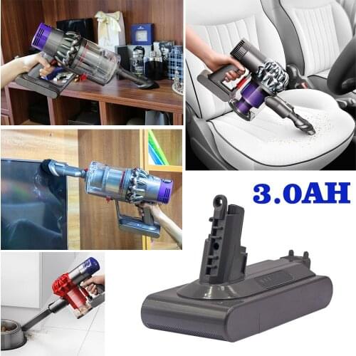 For Dyson V10 Battery 25.2V 3000MAH SV12 V10 Fluffy V10 Animal Absolute M Otorhead Reminder Replace Lithium Battery