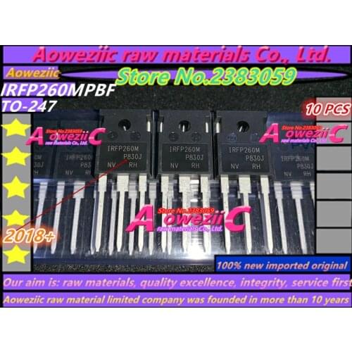 Aoweziic 2018+ 100% new imported original IRFP260M IRFP260MPBF TO-247 high power MOS field effect transistor 50A 200V