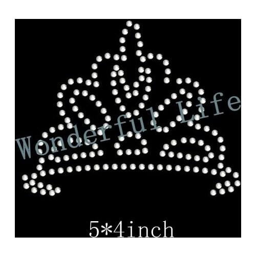 Free shipping small crown for wedding image rhinesotne transfers hotfix motifs for wedding