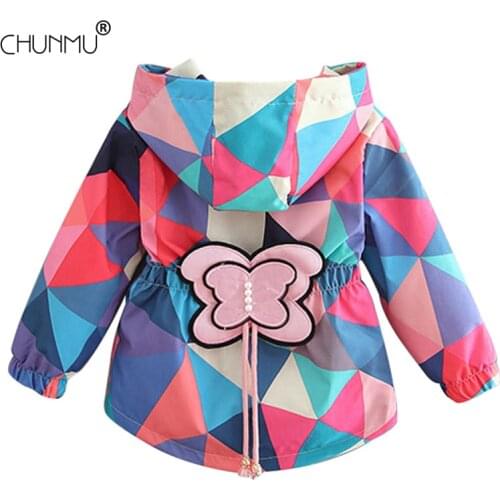 Chunmu Girls' Windbreakers