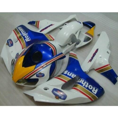 Dor-Factory outlet for CBR1000RR fairings cbr 1000 rr fairing white yellow blue ROTHMANS set 06 07 cbr 1000rr