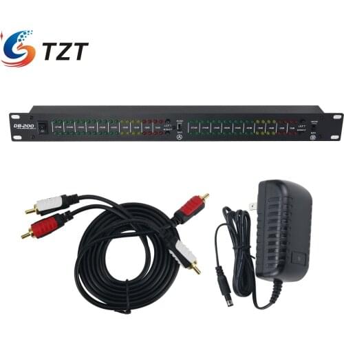 Double 40 Segments Digital Spectrum LED Display Music Audio Spectrum indicator Amplifier Stereo Volume Level indicator VU Meter