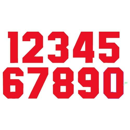 Felt England 1982 Football Nameset Soccer Numbers Heat Print Customize Nameset