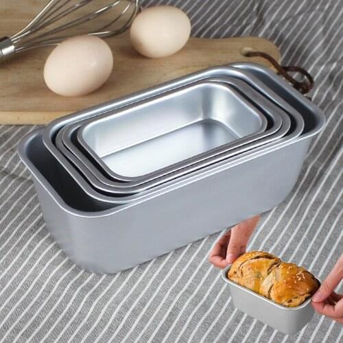 Bakeware Loaf Pan Aluminum Toast Box Baking Roast Rectangular Cake Bread Mold Kitchen Baking Tools Accessories