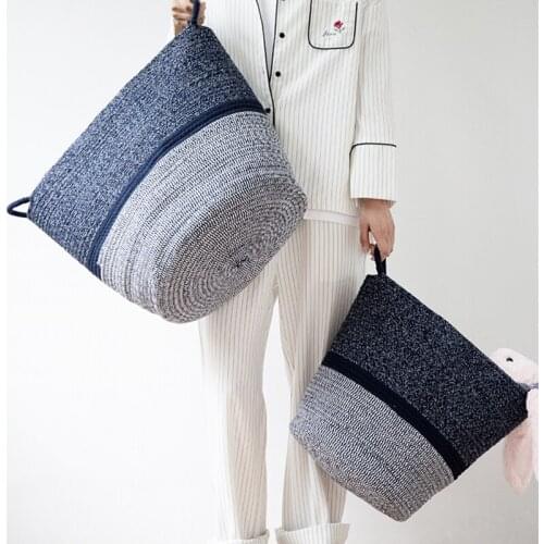 Cotton Laundry Basket Clothes Organizer Kids Toy Basket Home Large Capacity Dirty Clothes Sundries Storage Basket Laundry Hamper