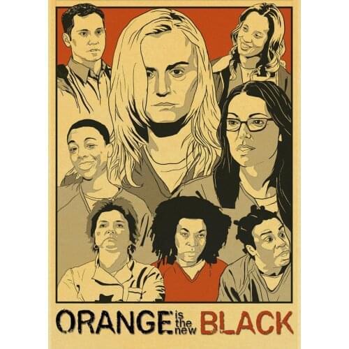 Lot style Choose Orange is New Black Movie Art print Silk poster Home Wall Decor