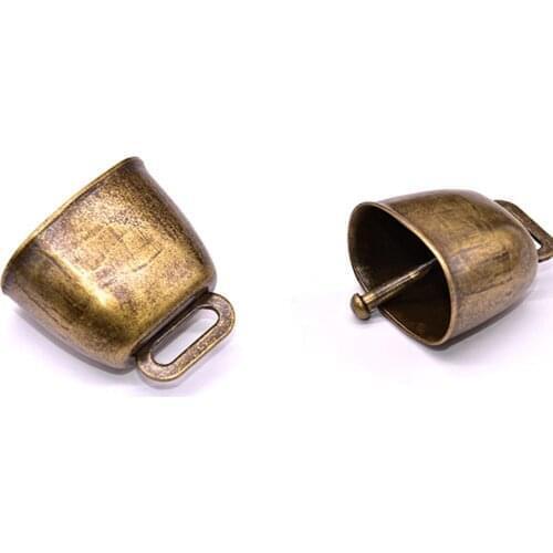 Copper Bells Cats Dogs Pets Decoration Bells Hanger Metal Bells Loud Crisp Spread Farther Loud Cow Horse Sheep Grazing