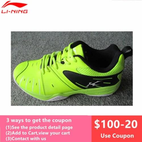 Kason Mens Badminton Shoes 2017 Newest Breathable Athletic Sneakers Sports Shoe Anti-Slippery FYTM013 Fluoresce green L717OLB