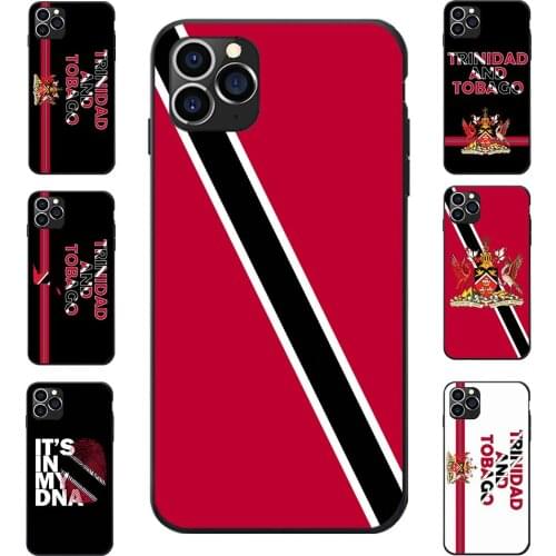For XIAOMI 5 6 8 9 MAX MIX NOTE LITE PRO CC SE Trinidad and Tobago National Flag Coat Of Arms Map Theme Soft TPU Phone Cases