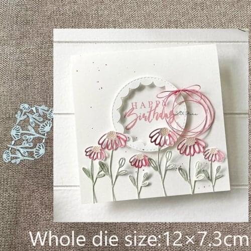 New Design Craft Metal stencil mold Cutting Dies flowers decoration scrapbook die cuts Album Paper Card Craft Embossing