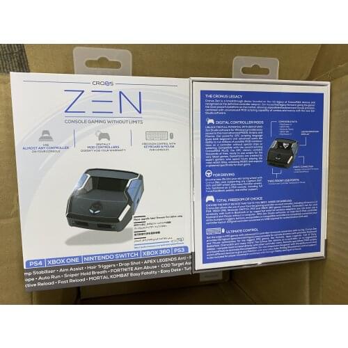 New Cronus Zen Cronusmax Plus Keyboard Mouse Gaming Adapter Converter for PS5 PS4 Slim Pro PS3 NS Switch Xbox 360/One/S/X PC