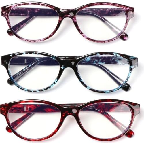 Anti Blue Light Reading Glasses Men Women Vintage Prebyopia Eyewear Hyperopia Optical Eyeglasses With Diopter + 1.0 + 4.0