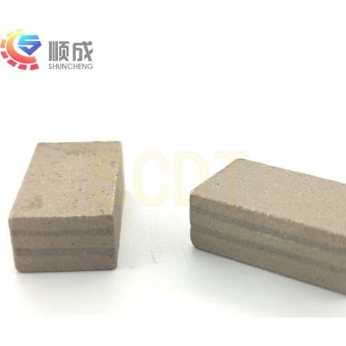Shuncheng New Formulation Marble Cutting Diamond Segment 24*8*13mm For D900mm