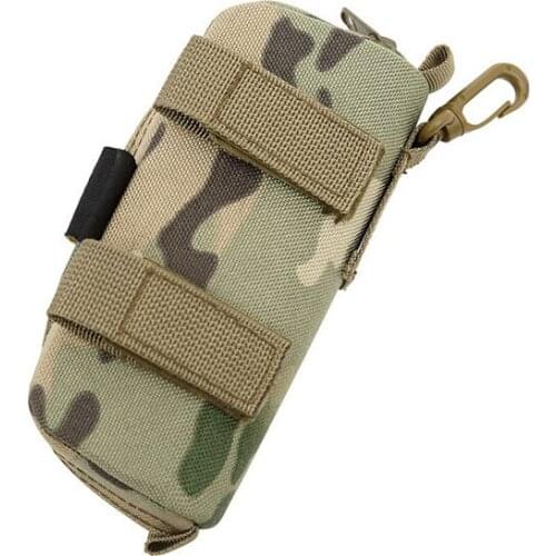Outdoor Sports MOLLE Camouflage Accessory Glasses Bag Case Men Women Hiking Climbing Riding Hanging Glasses Box Pouch Handbag