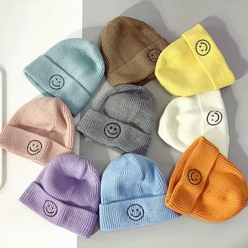 Warm Baby Winter Hats For Kids Children Knitted Baby Boy Cap Kids Baby Girls Hat Casquette Baby Bonnet Wholesale Cute Fashion