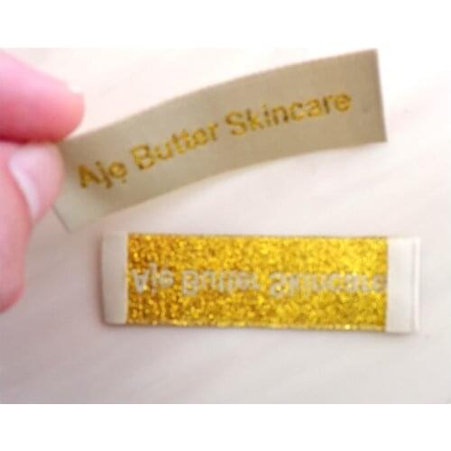 Custom printed cloth woven label