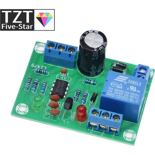 TZT Water Level Controller Switch Liquid Level Sensor Module Automatically Pumping Drainage Protection Controlling Circuit Board